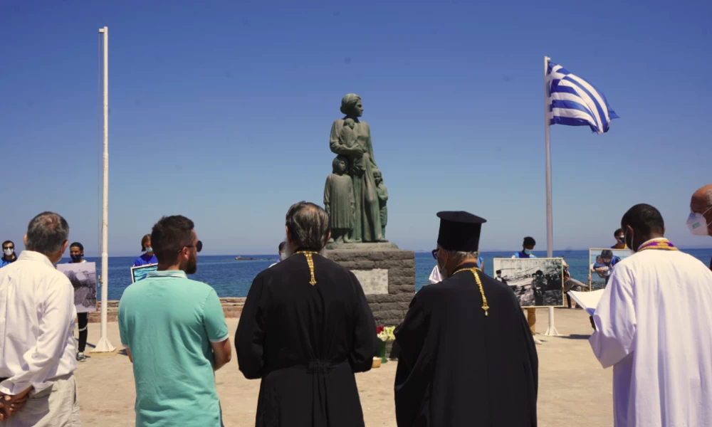 Μυτιλήνη: Για τους πρόσφυγες όλου του κόσμου προσευχήθηκαν ορθόδοξοι, καθολικοί και πρόσφυγες
